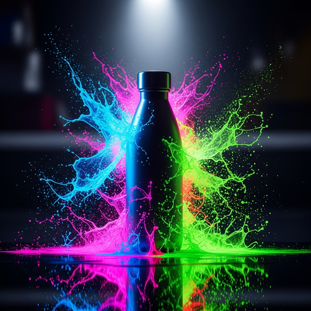 AI Generated Water Bottle